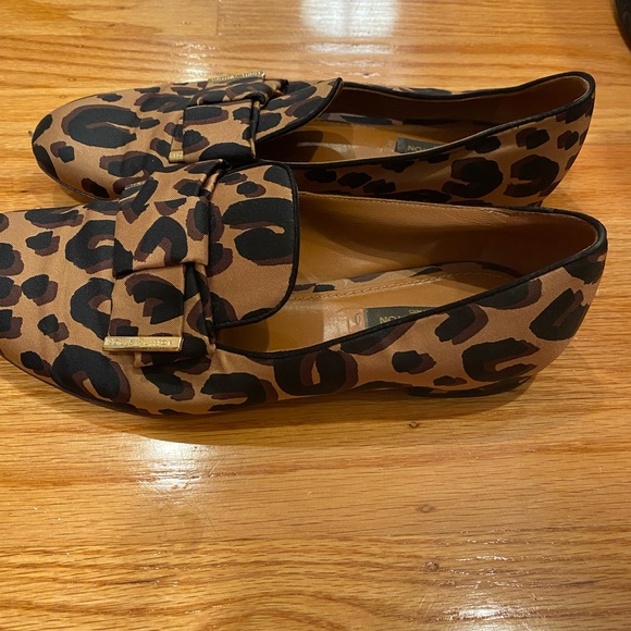 Louis Vuitton Cheetah Print Silk Loafers Size 39 - Picture 2 of 3